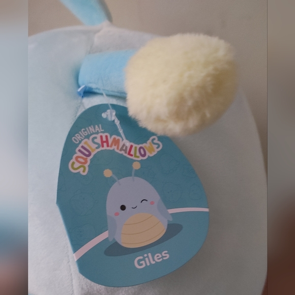 11" Summer 2023 Squishmallows Giles The Blue Grasshopper Brand New Release HTF - Picture 2 of 2